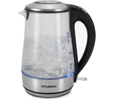 Чайник электрический HYUNDAI HYK-G8406 (1,7л. стекло)