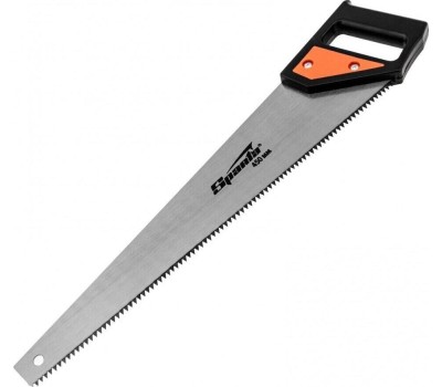 Ножовка SPARTA Ножовка по дереву, 450 мм, 5-6 TPI, каленый зуб, пластиковая рукоятка