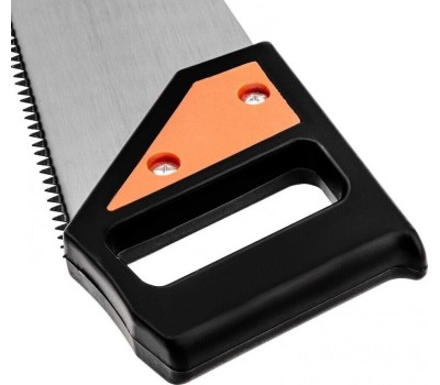 Ножовка SPARTA Ножовка по дереву, 450 мм, 5-6 TPI, каленый зуб, пластиковая рукоятка