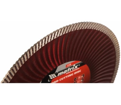 Диск MATRIX Диск алмазный, отрезной Turbo Extra, 230 х 22.2 мм, сухая резка Professional