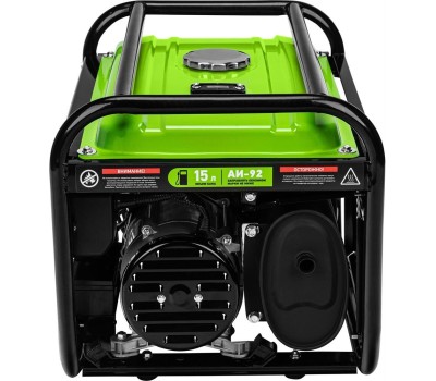 Генератор бензиновый СИБРТЕХ Генератор бензиновый БС-3500Э, 3,2 кВт, 230В, 15 л, электростартер 94538