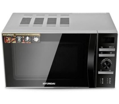 HYUNDAI Микроволновая печь HYM-D3026, 700Вт, 20л, серебристый