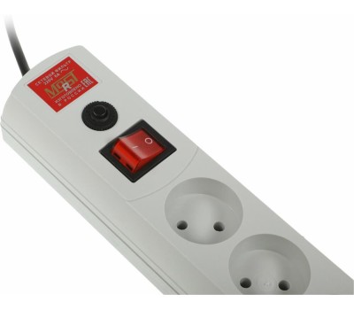 MOST R 2м (6 розеток) белый (коробка)