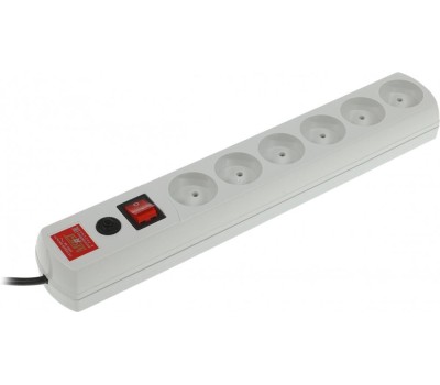 MOST R 2м (6 розеток) белый (коробка)