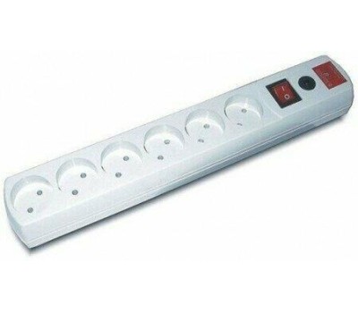 MOST R 2м (6 розеток) белый (коробка)