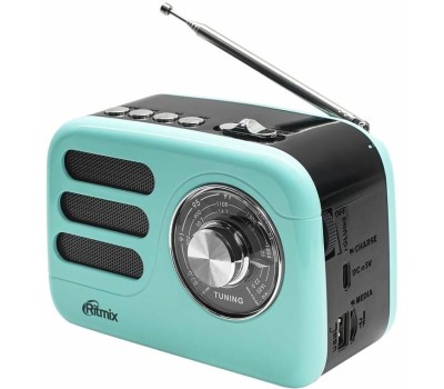 RITMIX Радиоприемник RPR-033, голубой