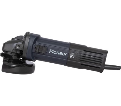 Угловая шлифовальная машина PIONEER AG-E950-125-01 черный, синий