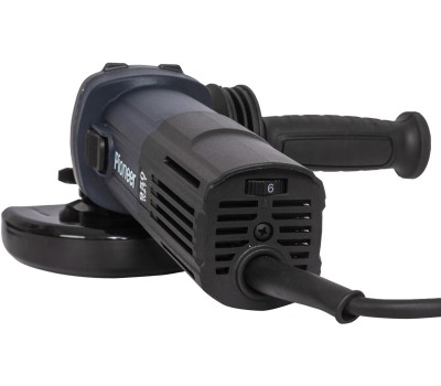 Угловая шлифовальная машина PIONEER AG-E950-125-01 черный, синий