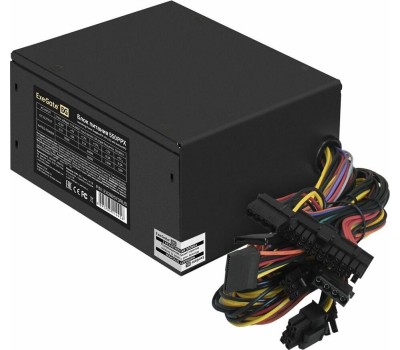 Блок питания Exegate EX282073RUS Блок питания 550W 550PPX RTL, ATX, black, APFC, 14cm, 24p+(4+4)p PCI-E,4*IDE,5*SATA, FDD