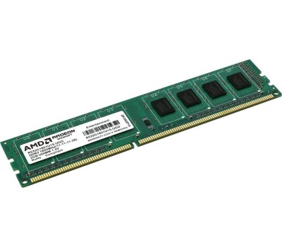 AMD Оперативная память Entertainment Edition R532G1601U1S-U DDR3 - 1x 2ГБ 1600МГц, DIMM, Ret