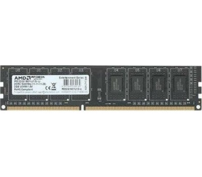 AMD Оперативная память Entertainment Edition R532G1601U1S-U DDR3 - 1x 2ГБ 1600МГц, DIMM, Ret