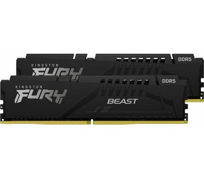 Модуль памяти KINGSTON Модуль памяти DIMM 64GB (32GBx2) DDR5-5200 KF552C40BBK2-64