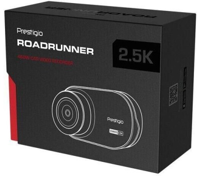 Видеорегистратор PRESTIGIO Видеорегистратор RoadRunner 460W, черный