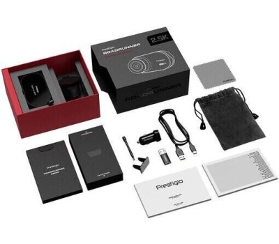Видеорегистратор PRESTIGIO Видеорегистратор RoadRunner 460W, черный