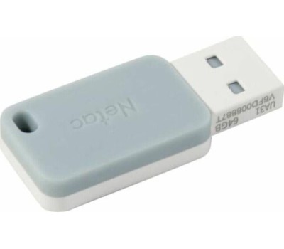Флешка NETAC Флешка USB UA31 64ГБ, USB3.2, синий [nt03ua31n-064g-32bl]