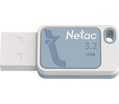 Флешка NETAC Флешка USB UA31 64ГБ, USB3.2, синий [nt03ua31n-064g-32bl]