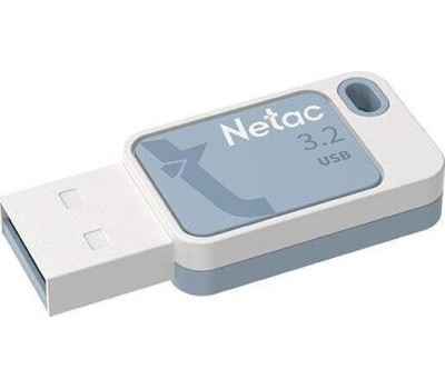 Флешка NETAC Флешка USB UA31 64ГБ, USB3.2, синий [nt03ua31n-064g-32bl]