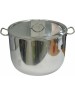 Кастрюля AMET Кастрюля нерж цельнотянутая 50л мет/кр ТМ