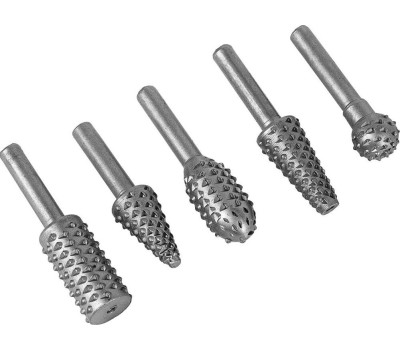 Набор инструмента MATRIX Набор шарошек по дереву 5 шт 70499