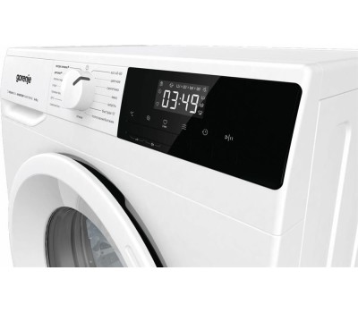 Стиральная машина GORENJE Стиральная машина WNHPI84AS/R, с фронтальной загрузкой, 8кг, 1400об/мин, с паром, инверторная