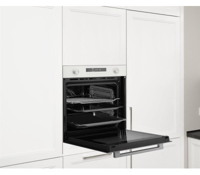 Духовой шкаф WEISSGAUFF Духовой шкаф электрический EOM 751 PDW, 72л, дверца с 3 стеклами, белый