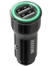 WIIIX Автомобильное зарядное устройство UCC-5-2-01-ANT, 2xUSB-A, 2.4A, черный