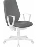 Кресло компьютерное БЮРОКРАТ Кресло CH-W545, ткань, до 120кг, пружинно-винтовой, серый