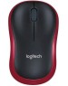 Мышь LOGITECH Мышь беспроводная M186 RED 910-004133