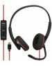 POLY Гарнитура Blackwire 3220, для компьютера, накладные, проводные, черный [8x228a6]