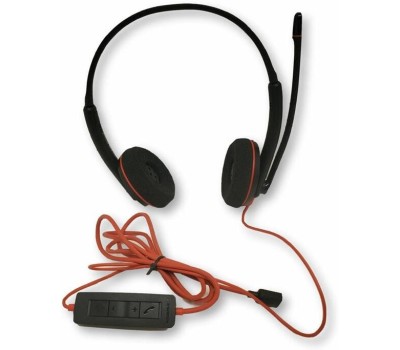 POLY Гарнитура Blackwire 3220, для компьютера, накладные, проводные, черный [8x228a6]