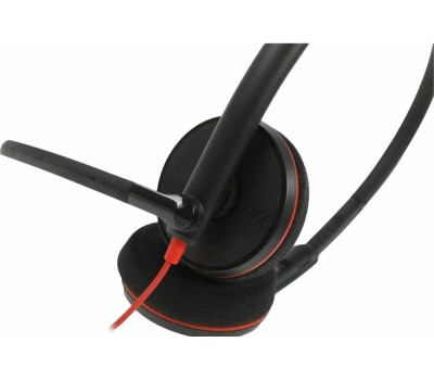 POLY Гарнитура Blackwire 3220, для компьютера, накладные, проводные, черный [8x228a6]
