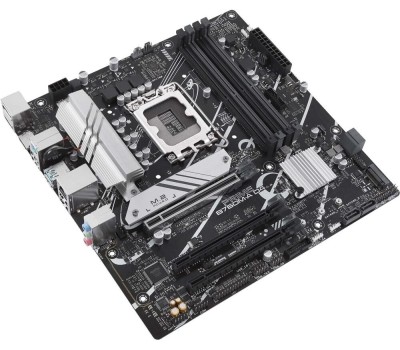 Материнская плата ASUS PRIME B760M-A-CSM (Socket 1700, mATX, 4xDDR5(128GB), 2xDP/HDMI, 3xPCIe 4.0x16, 4xSATA 6Gb/s, 2*M2, 2,5xLAN, 2xUSB 3.1, 4xUSB 2.0, 1xPS/2)