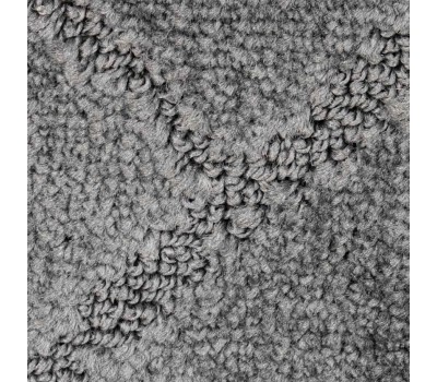 САНАКС - Коврик в ванную КЛАССИК УНИ 201825, двойной Тёмно-Серый, 55х90 + 45х55 см, 100% полиэстер 00361