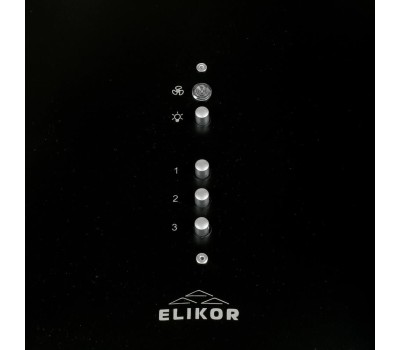 Вытяжка ELIKOR ОМЕГА 60Н/П-650-К3Д черный/нерж.гал