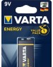 Элементы питания VARTA (04122229411) BL1 6LR61 ENERGY ALKALINE (4122) (6122301401)