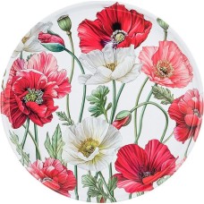 Поднос AGNESS 898-011 Маки 33см