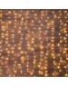 Ночник NEON-NIGHT (235-092) Дождь 3х2 м, прозрачный ПВХ, 240 LED, теплый белый, IP20, с контроллером, не соединяется