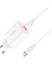 Сетевое ЗУ BOROFONE (6931474702487) BA21A QC3.0 для Type-c - белый