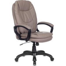 Кресло БЮРОКРАТ Кресло руководителя CH-868N серый искусственная кожа крестовина пластик