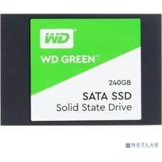WD SSD GREEN 240Gb SATA3 2,5”/7мм WDS240G3G0A (аналог WDS240G2G0A), 1 year