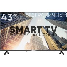 Телевизор SOUNDMAX SM-LED43M01SU UHD SMART TV Android Безрамочный