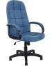 Компьютерное\Офисное кресло ЯРКРЕСЛА Кр45 ТГ ПЛАСТ SR76 (ткань синяя)
