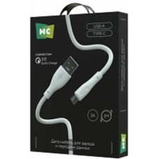 Кабель MORE CHOICE (4620202553003) K60a USB 3.0A для Type-C - 1 м , белый