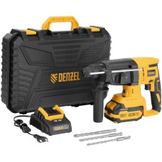 Перфоратор аккумуляторный DENZEL Перфоратор аккумуляторный бесщет. RHH-BL-20-28, 3 Дж, Li-Ion, 20 В//