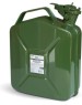 Канистра AVS VJM-05 топливная металлическая вертикальная 5 Л (зелёная)