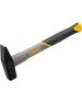 Молоток DENZEL Молоток слесарный, 300 г, кованый, фибергласовая рукоятка c TPR покрытием 10483