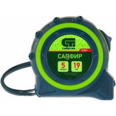СИБРТЕХ Рулетка строительная 32581, 5м x 19мм