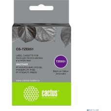 CACTUS Картридж ленточный CS-TZE651 черный для Brother 1010/1280/1280VP/2700VP