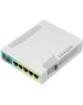 Роутер MIKROTIK Роутер hEX PoE, 4 LAN, 1xUSB, 1xSFP, белый [rb960pgs]