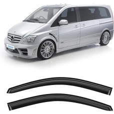 Дефлекторы CORSAR Дефлекторы Mercedes Viano W639 03-16 фургон, нак., 2шт
